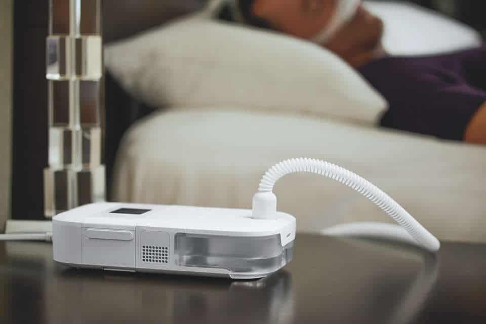 travel cpap machine with battery